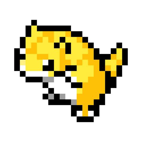 Pikachu 8 Bit Pokémon Pixel Art Pikachu Png Download 12001200