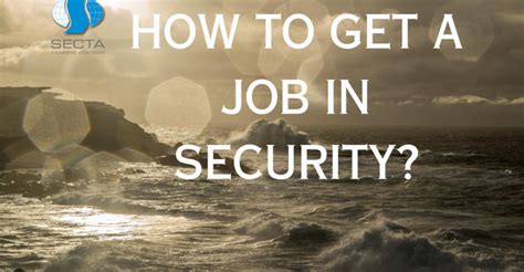 How Do You Get A Security Job In NSW Secta Training Academy Sydney