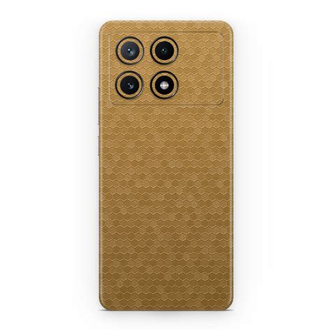 Poco X6 Pro 5G HoneyComb Series Skins WrapitSkin The Ultimate Protection