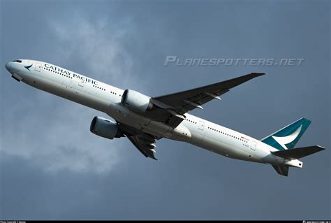 B KPZ Cathay Pacific Boeing 777 367ER Photo By Keaton ID 1621147