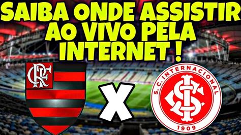 Flamengo X Internacional Ao Vivo Com Imagem Futemax Futebol Flamengo