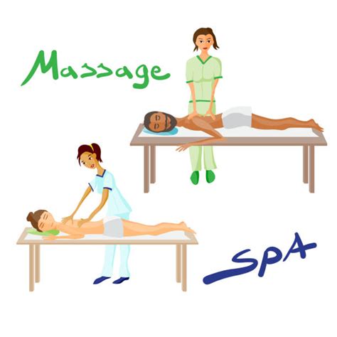 Massage Therapist Clip Art Vector Images And Illustrations Istock