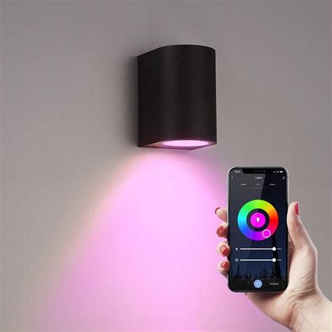 Hoftronic Smart Alvin Smart Led Wandlamp Wifi Bluetooth