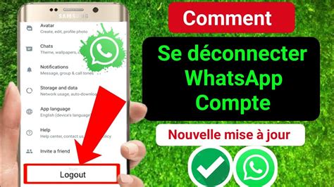 Comment Se Déconnecter De Whatsapp Sur Téléphone Comment se