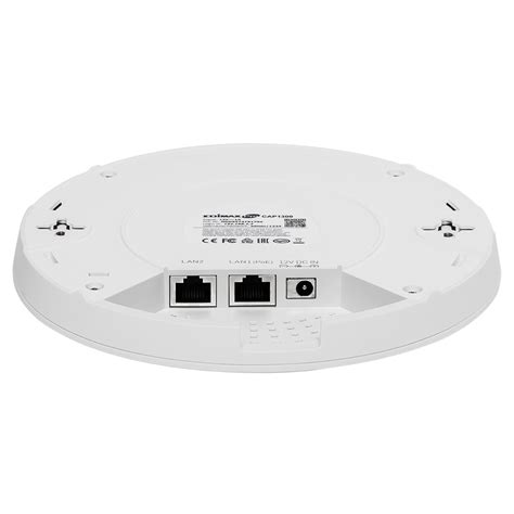 2 X 2 AC1300 Wave 2 Dual Band Ceiling Mount PoE Access Point Edimax