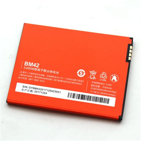 Bater As De Tel Fono M Vil Bm Para Xiaomi Hongmi Redmi Red Rice Note