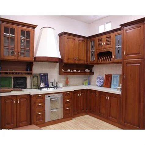 Teak Wood Kitchen Cabinets At ₹ 50000piece In Mumbai Id 13965473388