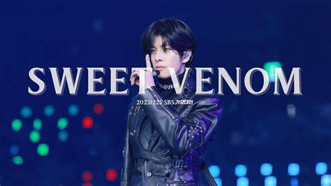 231225 SBS 가요대전 SWEET VENOM ENHYPEN JAKE FANCAM 4K FOCUS 엔하이픈 제이크 직캠