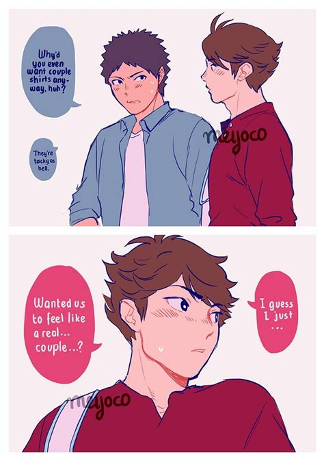 Oikawa X Iwaizumi Daisuga Iwaoi Kagehina Bokuaka Haikyuu Meme