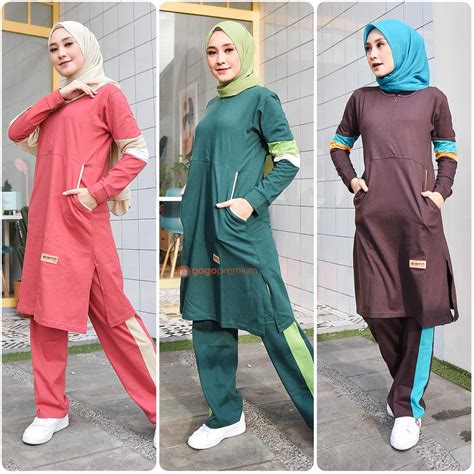 Baju Olahraga Wanita Korea Homecare24