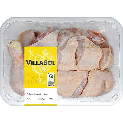 Sada Pollo Entero Troceado Con Pechuga Peso Aproximado Bandeja 1 3 Kg