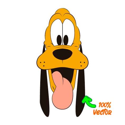 Pluto Vector Free Disney