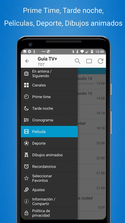 Programación TV España Cisana TV app su Amazon Appstore