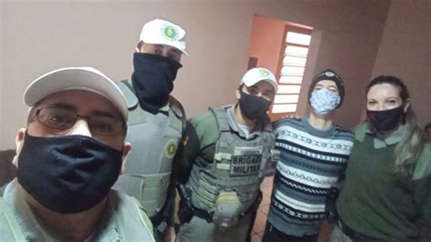 Bm De Cachoeira Do Sul Surpreende Jovem Em Seu Anivers Rio Brigada