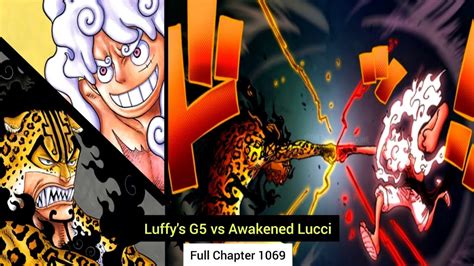 Lucci Is Flexing His Awakened Df On Luffy S Gear Luffy And Rob