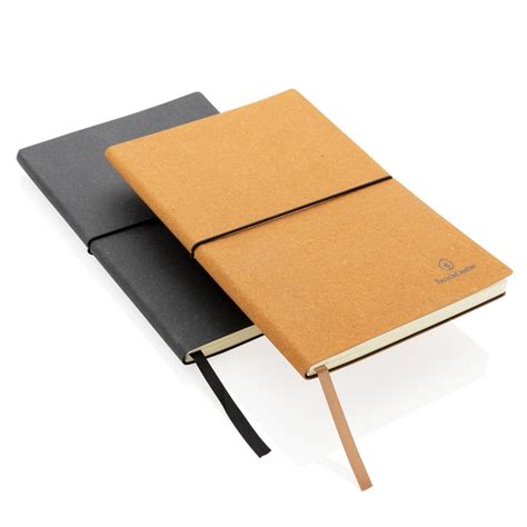 A5 Recycled Leather Notebook GiftUp