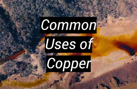 Common Uses of Copper - MetalProfy