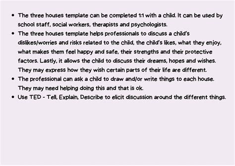 The Three Houses the Three Houses Activity Children Worries and Dreams Children Therapy Resource ...