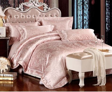 Rose Gold Comforter Set Rose Tree Norwich Damask And Striped Comforter