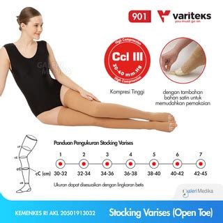 Jual Stocking Varises Variteks Kompresi Berat Mmhg Kelas