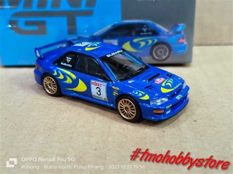 Mini Gt Limited Edition Mgt Ch Subaru Impreza Wrc