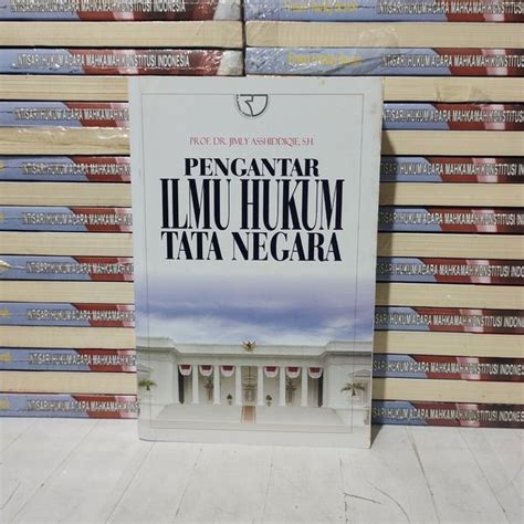 Jual Buku Original Pengantar Ilmu Hukum Tata Negara Prof Dr Jamily