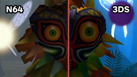 Comparatif Vidéo Zelda Majoras Mask Sur New 3ds Et Sur Wii U