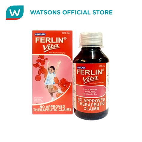 Ferlin Vita Syrup 100ml Lazada Ph