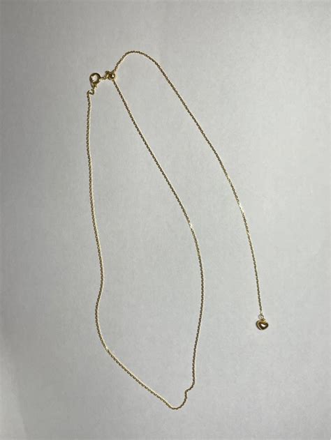 18k Saudi Gold Fully Adjustable Fine Tauco Chain 19 Inches Women S