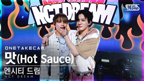 Nct Dream Hot Sauce One Take Stage Sbs Inkigayo Youtube