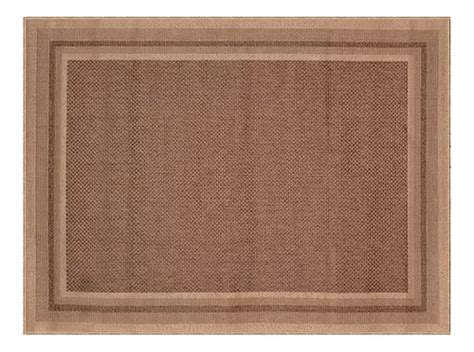 Tapete Sisal Eco Nature Moldura 2 00x3 00m J Serrano Sintet Cor Marrom