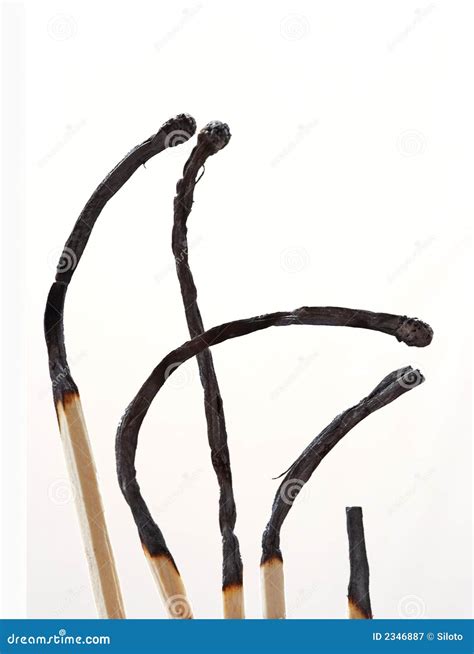 Burnt Out Matches Stock Image Image Of Sulphur Burnt 2346887