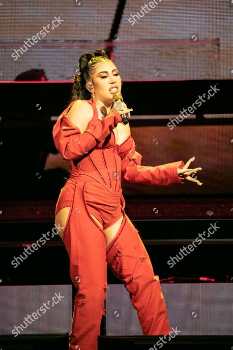 Kali Uchis Performing Support Tyler Creator Editorial Stock Photo