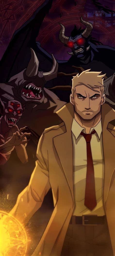 Constantine City Of Demons Animated Movie Film Posters Covers Stills