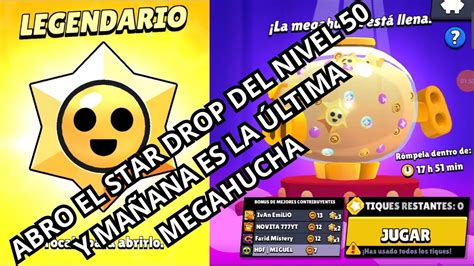 ABRIENDO EL STAR DROP LEGENDARIO DEL NIVEL 50 DEL BRAWL PASS BRAWL