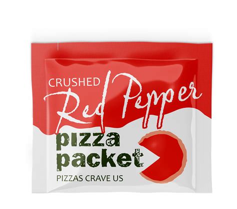 Crushed Red Pepper — Pizza Packet Single Serve Condiment Packets