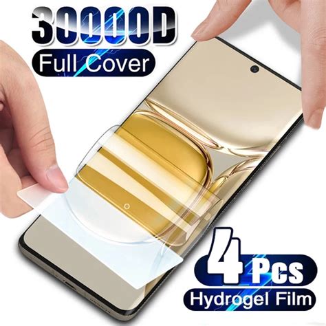 Pcs Full Cover Hydrogel Film For Huawei P P P Lite P Pro