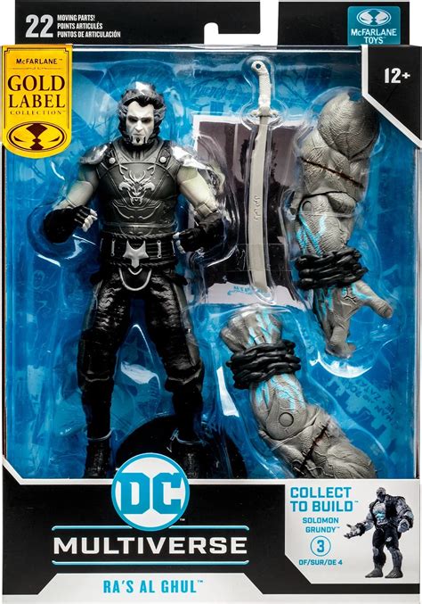 Dc Multiverse Ra S Al Ghul White Gold Label