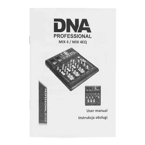 Dna Mix Mikser Audio Usb Mp Analogowy Kana Y