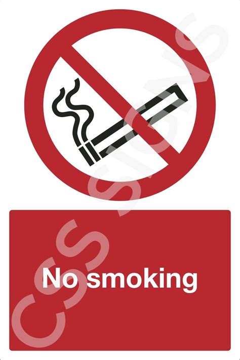 No Smoking Sign Sign Shop Ireland Css Signs