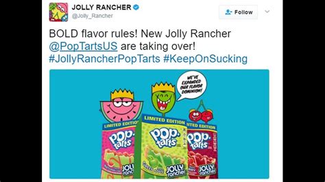 Pop Tarts Releases Jolly Rancher Flavors