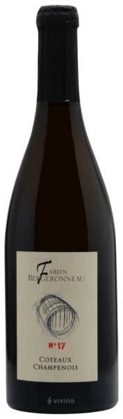 Fabien Bergeronneau No 17 Coteaux Champenois Vivino US