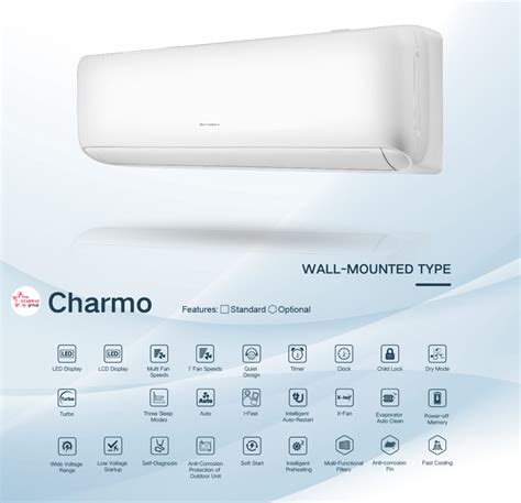 Gs Xcm Gree Brand Split Ton Ac Charmo Series Gree Ac