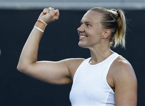 KAIA KANEPI at Australian Open Tennis Tournament in Melbourne 01/17 ...