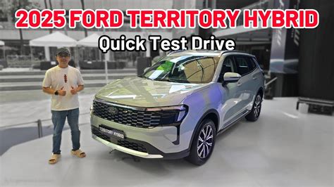 2025 Ford Territory Hybrid Quick Test Drive - YouTube