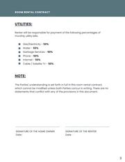 Room Rental Contract Template Venngage