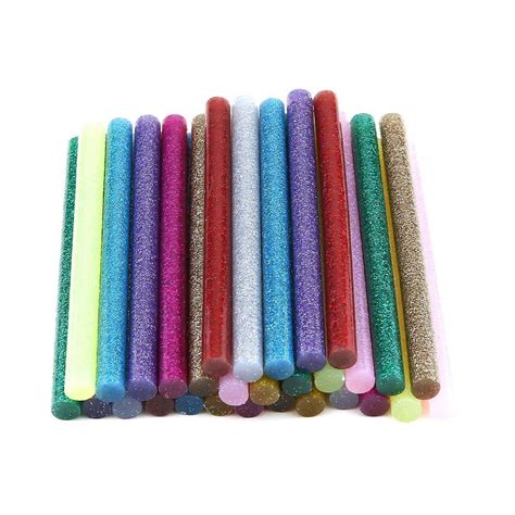 Pcs Pack Multi Color Glitter Hot Glue Sticks