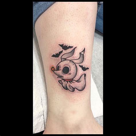 Nightmare Before Christmas Zero Tattoos