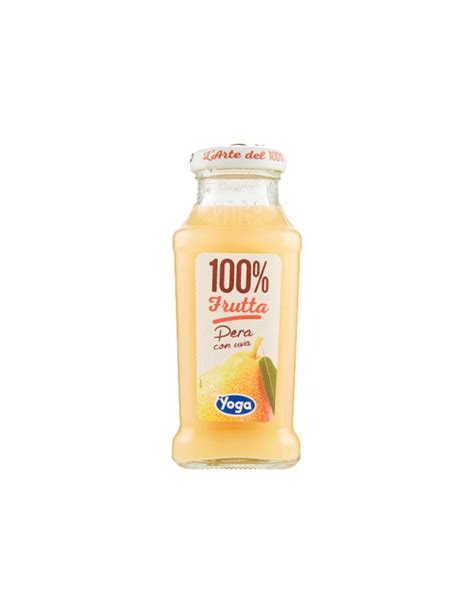 Yoga Pera 100 Succo Di Frutta 12 Bottigline Da 20cl Acquista