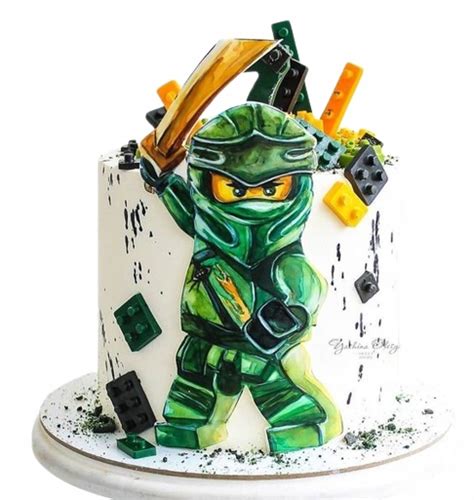 Wydruk Tort Masa Cukrowa Lego Ninjago Legacy Cm Artcakes